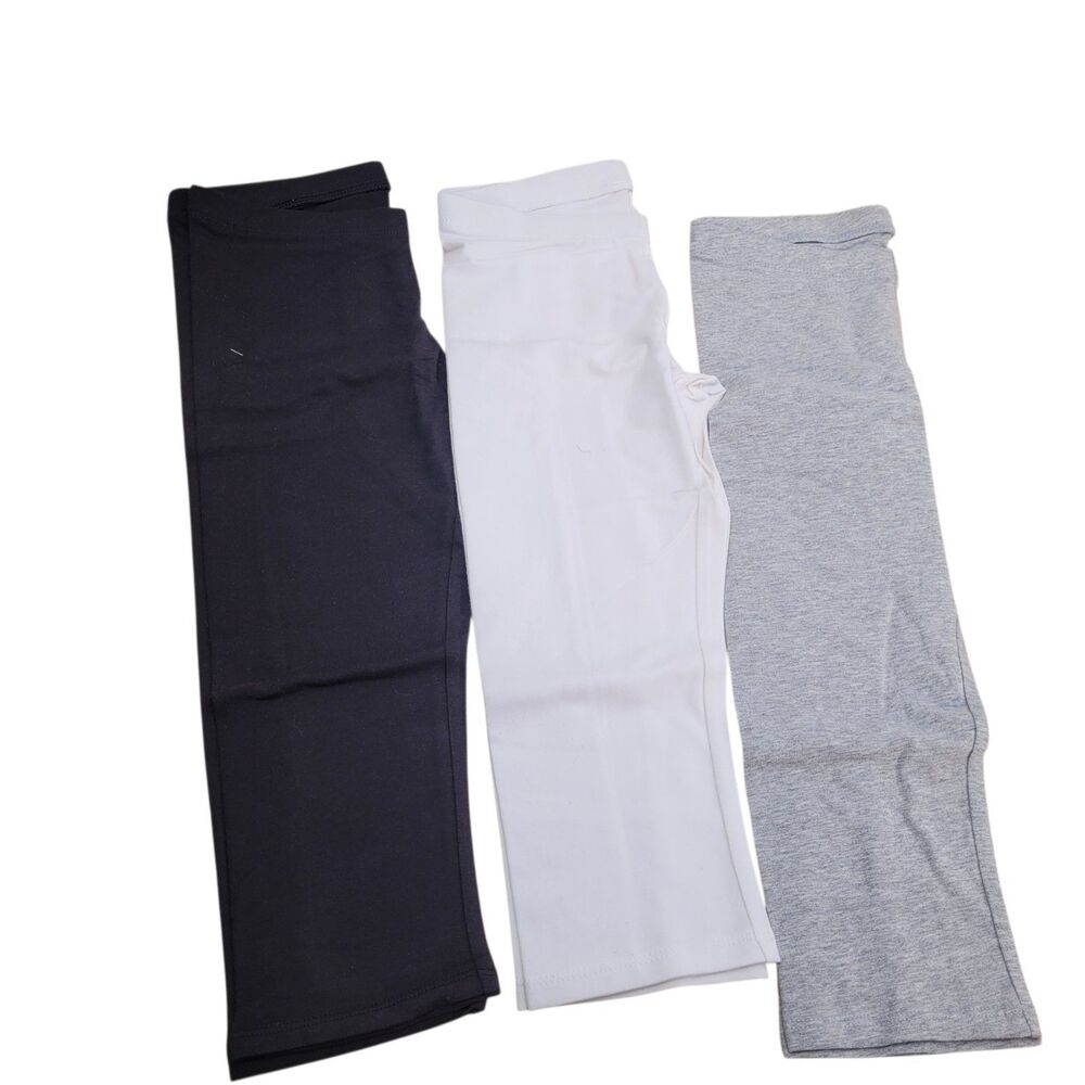 Member's Mark Girls Cotton Favorite Capri Leggings Pull-On Size 7/8 (3-Pack) - Picture 3 of 11